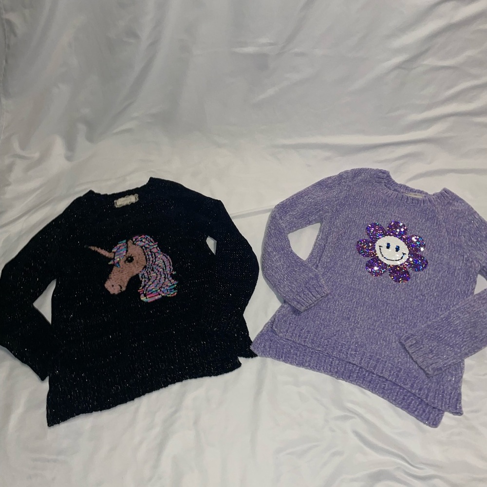 Soft 2 cozy fleece sweaters bwteen